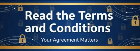 read the terms and conditions