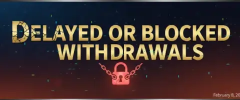 delayed or blocked withdrawals